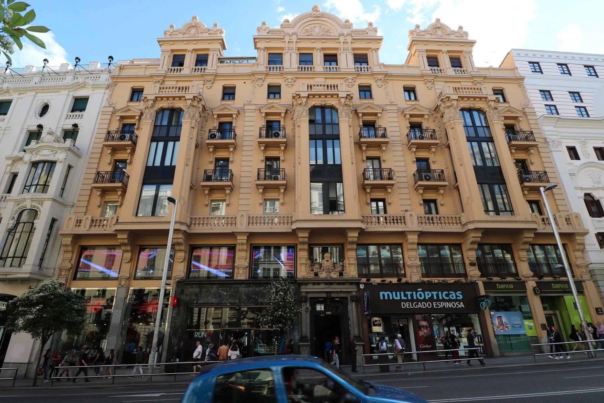 Hostal Hispano - Argentino Gran Via Madrid Luaran gambar